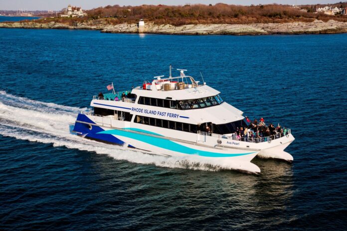 RHODE ISLAND Fast Ferry Inc. received one of 15 Site Readiness Program awards announced Tuesday. / COURTESY RHODE ISLAND FAST FERRY