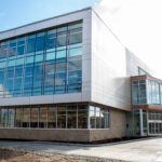 ROGER WILLIAMS UNIVERSITY'S new $13.8 million School of Engineering, Computing and Construction Management building is set to open Wednesday when students return to campus. / COURTESY ROGER WILLIAMS UNIVERSITY