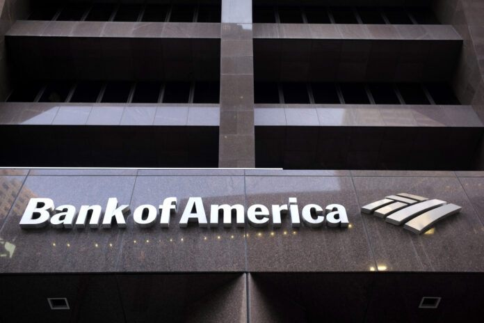 BANK OF AMERICA posted a $4 billion profit in the first quarter of 2020, reflecting a sharp increase in funds set aside for bad loans. AP FILE PHOTO/STEVEN SENNE