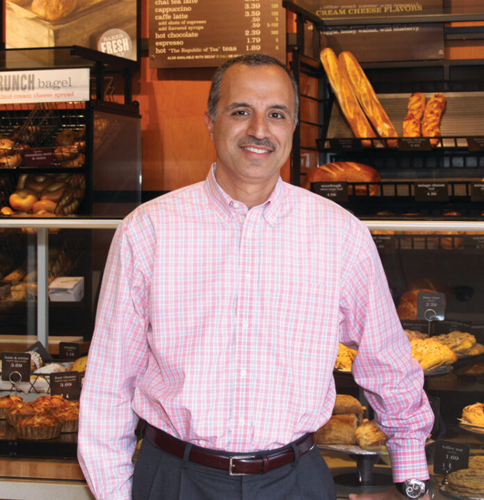 R.I.-BASED EXECUTIVE Bahjat Shariff says the effects of the coronavirus pandemic on the restaurant industry has led him to be laid off by Howley Bread Group, which operates Panara Bread locations in Rhode Island, Massachusetts and Connecticut. / COURTESY HOWLEY BREAD GROUP