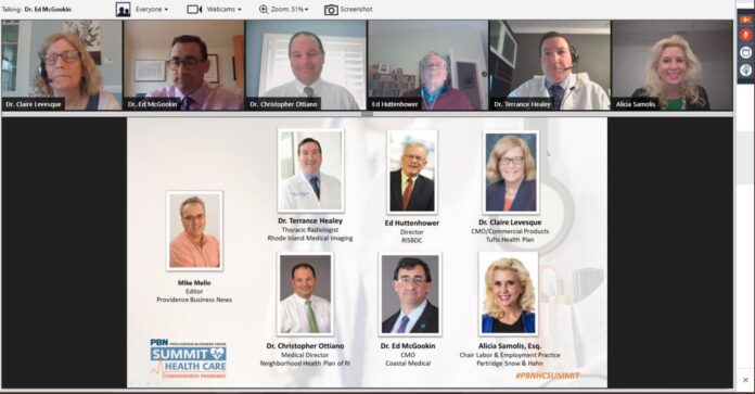 PBN'S HEALTH CARE SUMMIT was held online on Wednesday morning with panelists from the health care and business arenas.