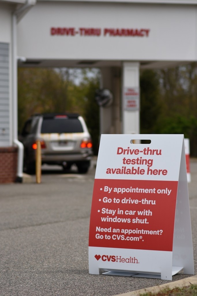 CVS HEALTH is opening 10 new drive-thru COVID-19 testing sites in Rhode Island as part of a larger national effort. / COURTESY CVS HEALTH CORP.