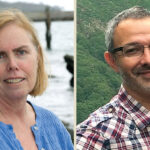 ENVIRONMENTAL IMPACT: Jenn McCann and Andrew Lipsky will discuss the impact of offshore-wind installations on marine habitats on June 15. / COURTESY JENN MCCANN AND ANDREW LIPSKY