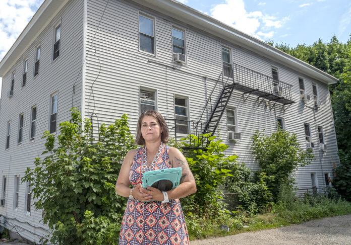 PAST DUE:  Property owner Ilanna Ball says she’s owed more than $25,000 in unpaid rent. / PBN FILE PHOTO/MICHAEL SALERNO