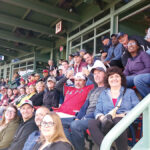 PLAY BALL: Connectivity Point Design & Installation LLC employees take in a baseball game at Fenway Park in Boston.  COURTESY CONNECTVITY POINT DESIGN & INSTALLATION LLC