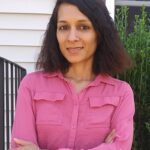 KAUSHALLYA ADHIKARI, a URI assistant professor of electrical engineering, received a Young Investigator Award this year from the Office of Naval Research, which she will use to research sonar systems. / COURTESY UNIVERSITY OF RHODE ISLAND