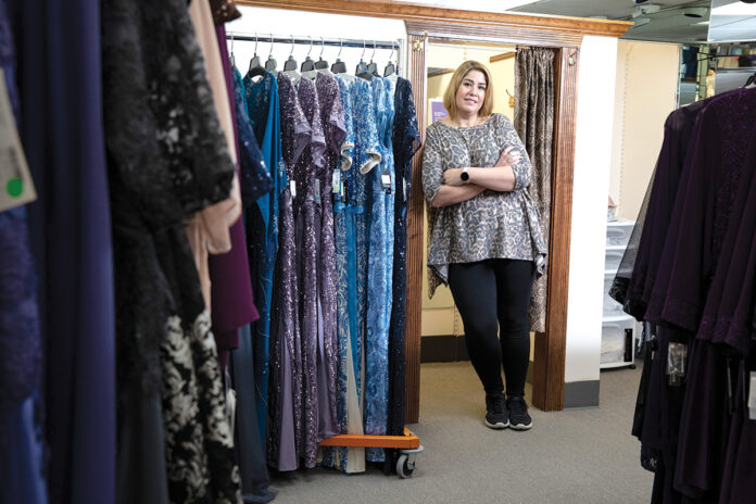 MONEY CONCERNS: When Janet Tanury was forced to temporarily close her clothing boutique in the spring because of the COVID-19 pandemic, she stopped making contributions to her retirement account.  / PBN PHOTO/RUPERT WHITELEY