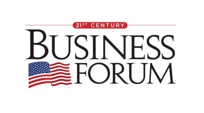 PROVIDENCE BUSINESS NEWS will host the 21st Century Business Forum, a monthly webcast featuring executives, entrepreneurs, thought leaders and business experts from around the world.