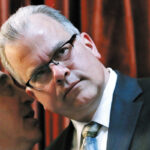 FORMER HOUSE SPEAKER Nicholas A. Mattiello's aide Jeffrey Britt was found not guilty Wednesday of money-laundering charges and violating campaign-finance violations. / AP FILE PHOTO / CHARLES KRUPA