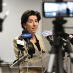 GOV. GINA M. Raimondo announced Thursday during her weekly coronavirus briefing that Rhode Island's "pause" will be extended through Dec. 20. / PBN FILE PHOTO/ ELIZABETH GRAHAM
