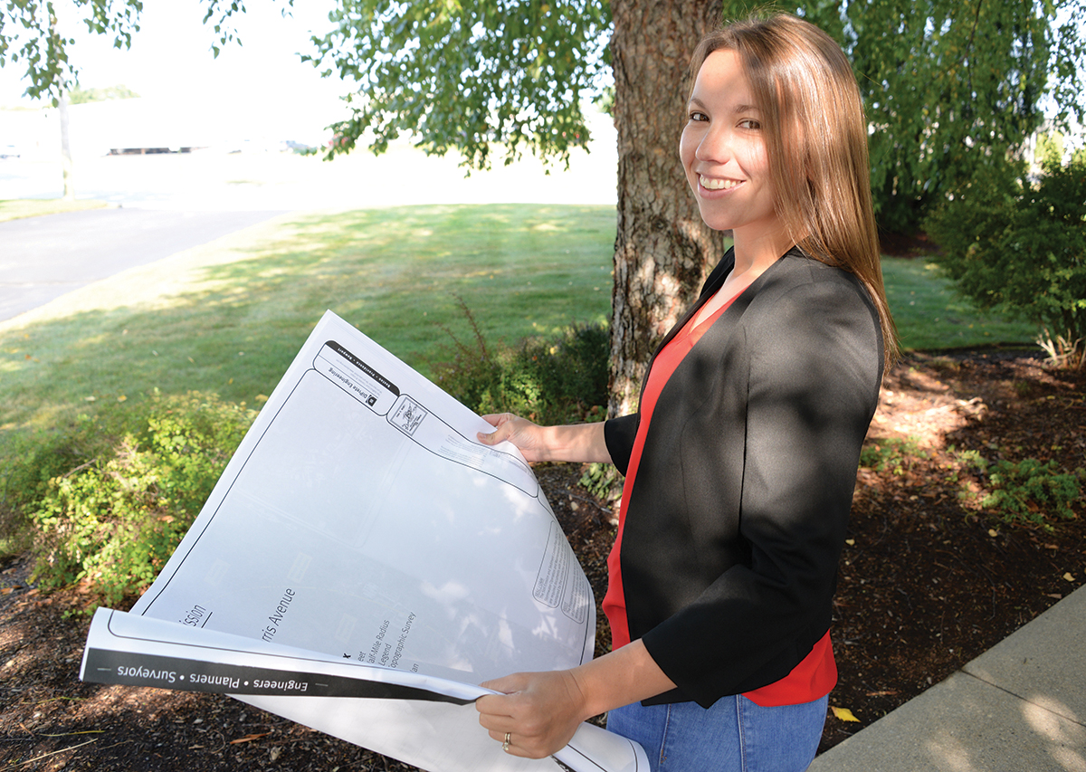 EMPOWERED: Sheryl Guglielmo, senior project manager for DiPrete Engineering Associates Inc., joined the civil engineering firm as an architect but has worked her way up to become a senior project manager. / PBN FILE PHOTO/ELIZABETH GRAHAM