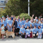 OUT FOR A RUN: South County Health employees participate in the hospital’s Centennial 5K event in South Kingstown. The charity run benefited cancer care services at South County Hospital. / COURTESY SOUTH COUNTY HEALTH
