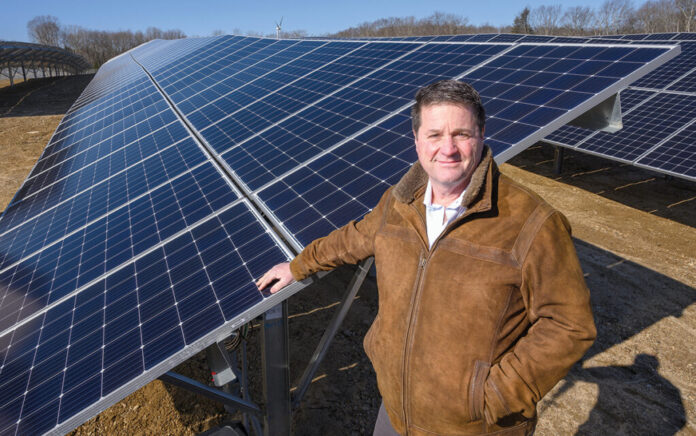 MARK DEPASQUALE is CEO and founder of Green Development LLC, a renewable energy developer that is decrying Gov. Daniel J. McKee's veto of a bill related to interconnection costs. PBN FILE PHOTO/DAVE HANSEN