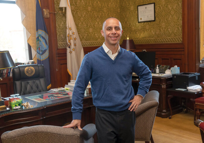 FUTURE ASPIRATIONS: Providence Mayor Jorge O. Elorza has had to deal with a recent spate of public safety issues in the city while also considering a run for governor in 2022. / PBN FILE PHOTO/MICHAEL SALERNO