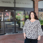 ABILITY TO ADAPT: During the COVID-19 pandemic, the number of employees at the Providence Marriott Downtown plummeted from more than 200 to eight. Susan Colucci, the hotel’s controller, says she had to relearn the systems her staff had been handling, such as accounting, purchasing and human resources as a result. / PBN PHOTO/TRACY JENKINS