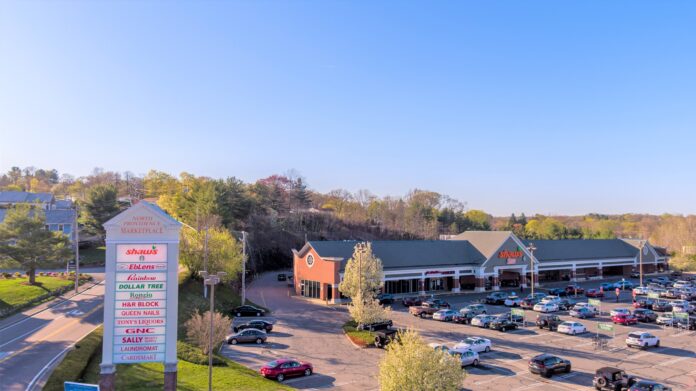 Real estate investment and development firm Greenberg Gibbons announced that it bought North Providence Marketplace for $18.6 million. The property includes Shaw's supermarket at 15 Smithfield Road. / COURTESY GREENBERG GIBBONS