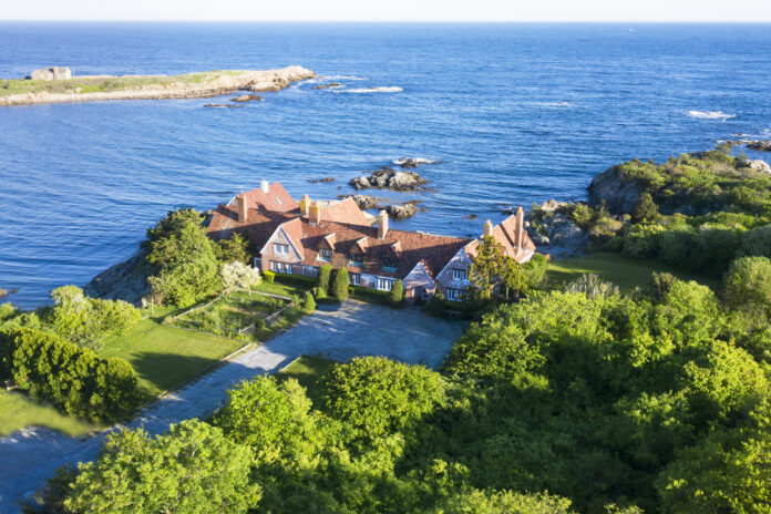 An 8,200-square-foot home in Newport known as 