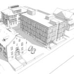 GHASSON DAOU, OF RJR DAOU REALTY, is planning to construct a 4,745-square-foot, 4-story apartment building on a vacant lot at 24 Eighth St. in Providence. He submitted preliminary plans to the Providence City Plan Commission. / COURTESY PROVIDENCE CITY PLAN COMMISSION
