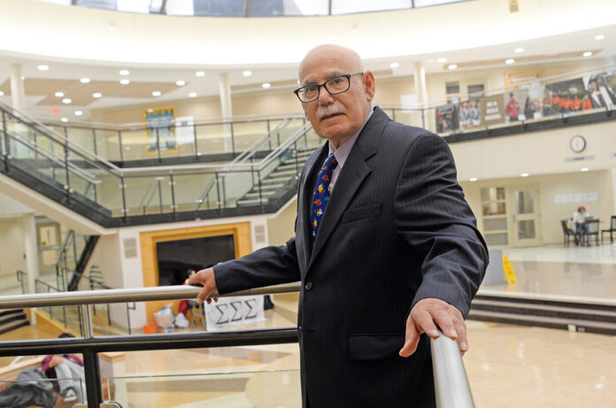 NOT EASY: Saeed Roohani, chair of the Department of Accounting at Bryant University, says becoming a certified public accountant requires money and time, which may be dissuading some people from becoming a CPA candidate. / PBN PHOTO/ELIZABETH GRAHAM