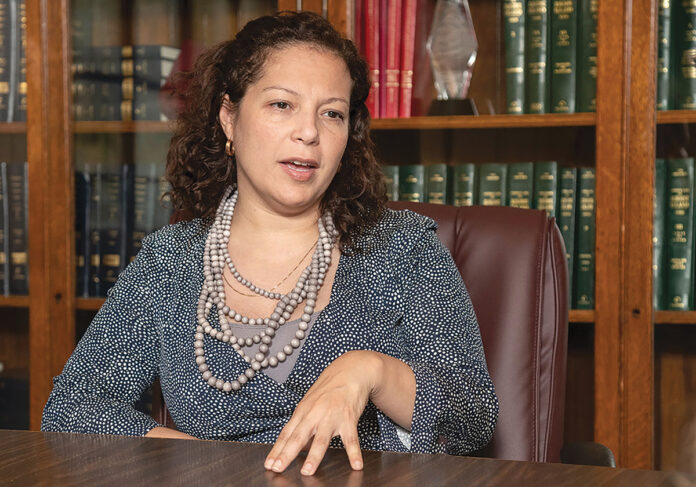 CHANGE MAKER? R.I. Education Commissioner Angélica Infante-Green, who was appointed in March 2019, has been in charge of the state’s takeover of Providence public schools. / PBN FILE PHOTO/MICHAEL SALERNO