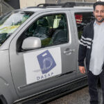 DRIVEN TO SUCCEED: Kenneth Zorabedian, a former valet driver, is the owner of DASAP, a Providence business that partners with local restaurants to deliver orders to customers, while also providing valet parking services at multiple venues throughout the city. / PBN PHOTO/MICHAEL SALERNO