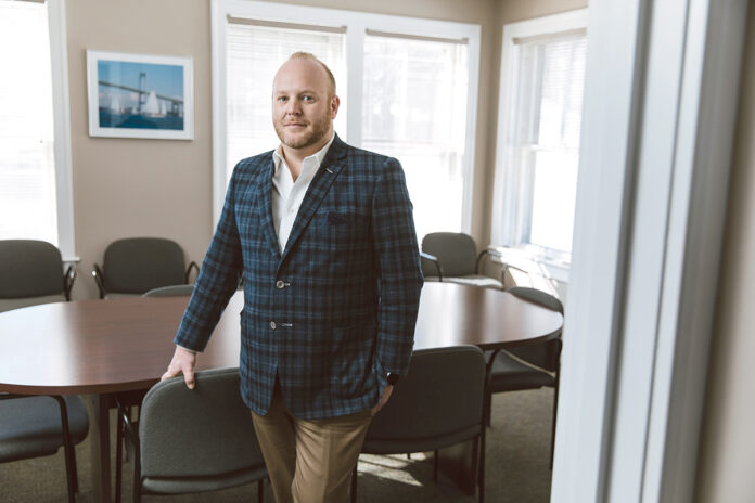 COMMON PRACTICE: Ryan Antrop, broker-manager at Residential Properties Ltd. in Cumberland, says as long as inventory remains low, homebuyers will continue to include escalator clauses in their offers. / PBN PHOTO/RUPERT WHITELEY