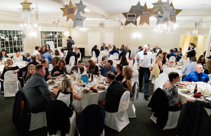 RIGHT CHOICE: Guests gather for the Southern Rhode Island Chamber of Commerce’s Chamber Choice Awards in 2019. The Chamber will hold its 2022 awards event on May 14 at Laurel Lane Country Club in South Kingstown. / COURTESY SOUTHERN RHODE ISLAND CHAMBER OF COMMERCE
