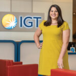 TEAM PLAYER: Kimberly Fraser, senior manager of global communications at International Game Technology PLC in Providence, enjoys collaborating with others from different backgrounds.  PBN PHOTO/DAVE HANSEN