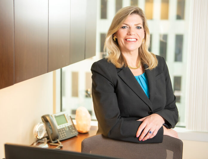 VALUABLE ASSET: Since joining Bank of America Corp. in Providence in 2016, Terri Monjar, senior relationship manager, has helped clients acquire close to $200 million in new capital. / PBN PHOTO/DAVE HANSEN