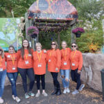 GIVING BACK: Duffy & Sweeney Ltd. employees volunteer at an event at Roger Williams Park Zoo in Providence. / COURTESY DUFFY & SWEENEY LTD.