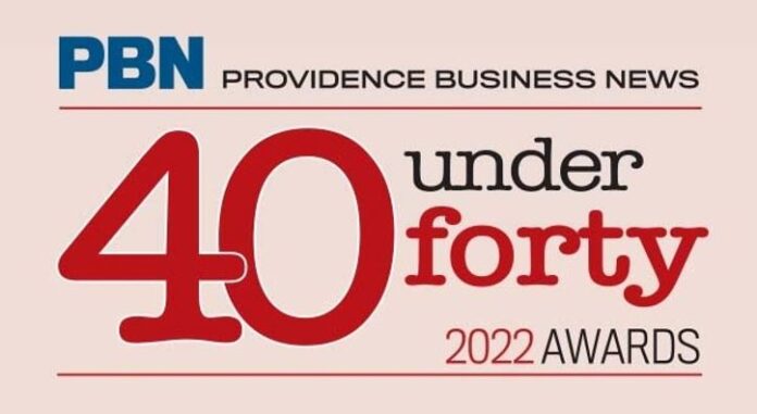 PROVIDENCE BUSINESS NEWS announces 40 honorees for its annual 40 Under Forty awards program.