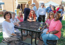 TOGETHER AGAIN: The Providence Mutual Fire Insurance Co. employees gather at a summer social, one of the company’s first in-person employee events since the start of the COVID-19 pandemic. / COURTESY THE PROVIDENCE MUTUAL FIRE INSURANCE CO.