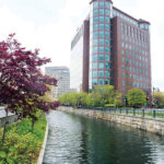 HOME BASE: Recent acquisitions by Citizens Financial Group Inc. have increased its presence in the New York area, but Citizens remains based at its 13-story office building in downtown Providence.  PBN FILE PHOTO/NICOLE DOTZENROD   