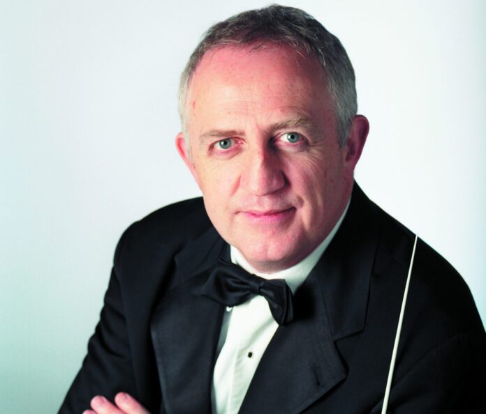 BRAMWELL TOVEY, Rhode Island Philarmonic Orchestra & Music School principal conductor and artistic director, died Tuesday at age 69. / COURTESY RHODE ISLAND PHILHARMONIC ORCHESTRA & MUSIC SCHOOL