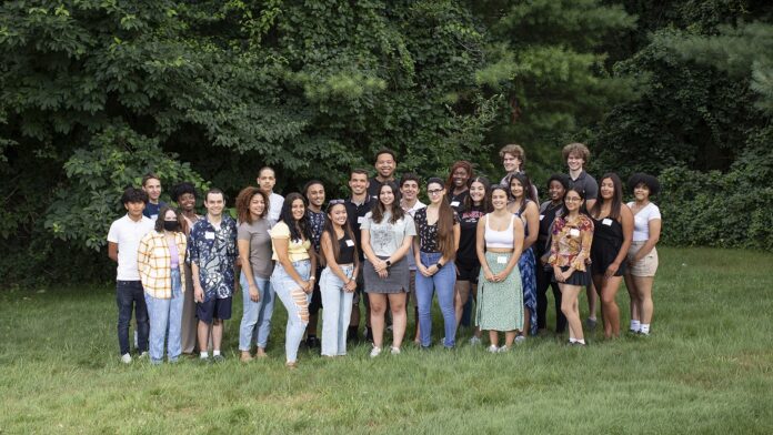 CLOSE TO 90 Rhode Island-based high school students received more than $470,000 in scholarships from the Rhode Island Foundation's new Robert G. and Joyce Andrew College Scholarship Fund. / COURTESY RHODE ISLAND FOUNDATION