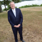 A LIFELINE: James Donahue in 2019 led a partnership between Old Sturbridge Village in Sturbridge, Mass., to acquire Bristol-based nonprofit Coggeshall Farm Museum to help revitalize the struggling Rhode Island-based organization. / PBN PHOTO/ELIZABETH GRAHAM
