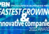 PROVIDENCE BUSINESS NEWS has announced 29 honorees for its 2022 Fastest Growing & Innovative Companies awards program.