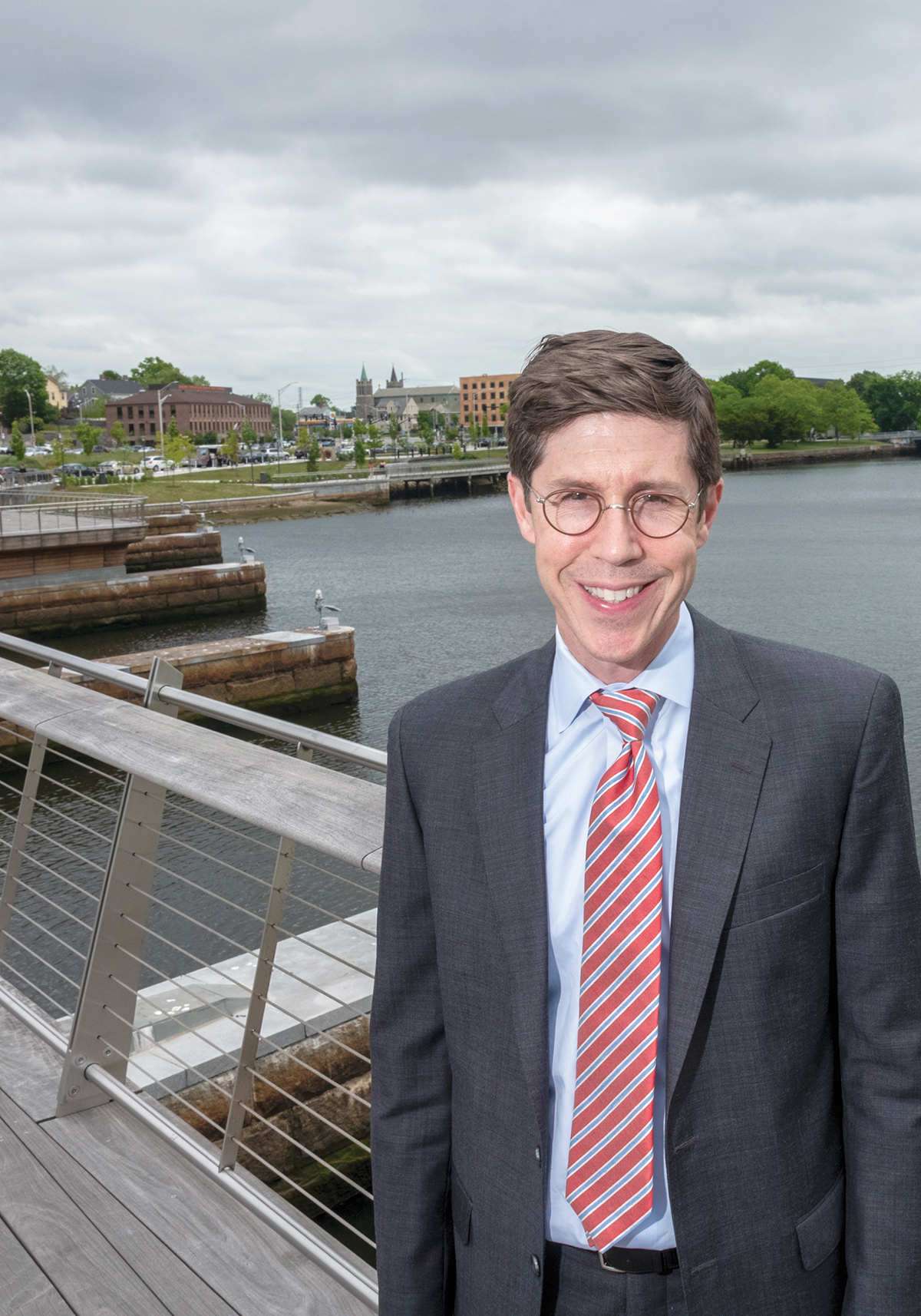 BRET SMILEY, a former top aide to former Gov. Gina M. Raimondo, is the leading fundraiser and spender for the race to be the next Providence mayor. / PBN FILE PHOTO/MICHAEL SALERNO