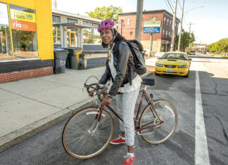 TRANSIT ADVOCATE: Providence City Councilwoman and mayoral candidate Nirva LaFortune, one of three Democrats running for Mayor Jorge O. Elorza’s seat, is an avid cyclist and transportation advocate who plans to continue and expand Elorza’s Great Streets Initiative. PBN PHOTO/MICHAEL SALERNO