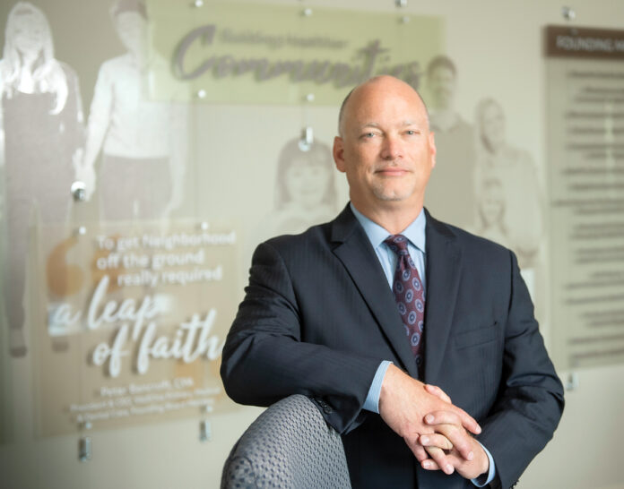 RAPID GROWTH: After Peter Marino became CEO and president of Neighborhood Health Plan of Rhode Island in 2014, the nonprofit health insurer’s revenue grew from $450 million to $1.5 billion and its membership has more than doubled. /  PBN PHOTO/DAVID HANSEN