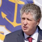 GOV. DANIEL J. MCKEE maintains a slight lead over R.I. Secretary of State Nellie M. Gorbea in the Democratic gubernatorial primary, according to the latest poll results released Tuesday by WPRI-TV CBS 12 and Roger Williams University. / AP FILE PHOTO/STEVEN SENNE