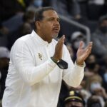ED COOLEY has agreed to a multiyear extension to remain as the head coach of the Providence College men's basketball team. / AP FILE PHOTO/MARY SCHWALM