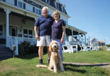STRENUOUS SUMMER: Brad Marthens, who co-owns The Atlantic Inn on Block Island with his wife, Anne, had to cut room rates to help fill vacancies and didn’t have enough staff to open the inn’s restaurant daily until August, something he is usually able to start doing in June. PBN PHOTO/K. CURTIS