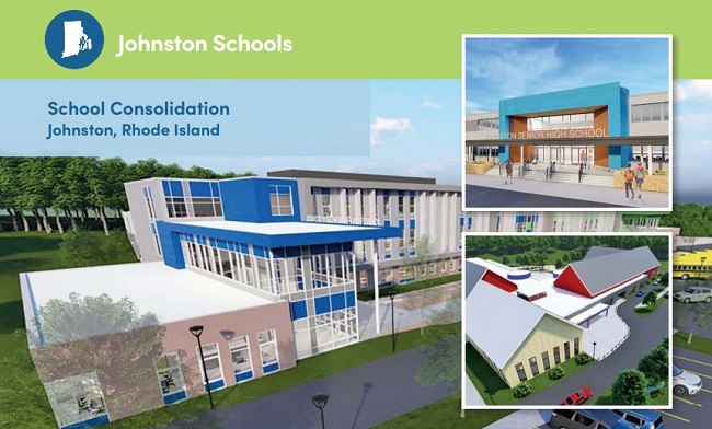 THE TOWN OF JOHNSTON has been issued an $85 million bond from the R.I. Health and Educational Building Corp. to be used to finance the town’s first phase of its district-wide school facility improvement plan. / COURTESY R.I. DEPARTMENT OF EDUCATION