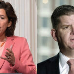 BUSINESS OUTLOOK: U.S. Commerce Secretary Gina M. Raimondo and U.S. Labor Secretary Martin J. Walsh will be part of the Greater Providence Chamber of Commerce’s annual meeting Nov. 21 at the R.I. Convention Center.  AP FILE PHOTOS/JACQUELINE MARTIN AND MICHAEL DWYER
