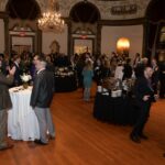 BUSINESS AND NONPROFIT leaders meet and talk with one another Thursday during Providence Business News' 2023 Book of Lists Premier Event at the Graduate Providence. / PBN PHOTO/MIKE SKORSKI