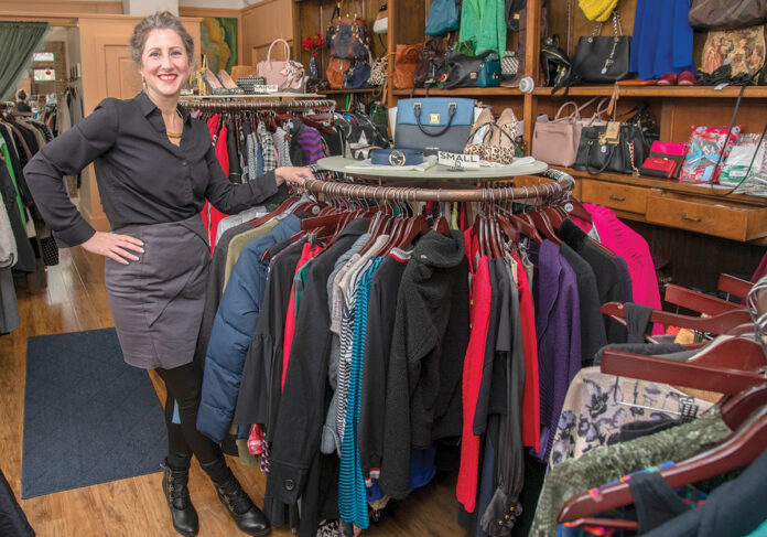 HIDDEN TREASURES? Jaclyn “Jackie” Trudel opened Jackie on Broadway consignment and artisan jewelry shop in East Providence in 2022.  PBN PHOTO/MICHAEL SALERNO
