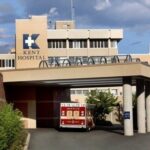S&P GLOBAL RATINGS reaffirmed its negative outlook on Care New England Health System and is keeping the B+ rating in place. Kent County Memorial Hospital is owned by CNE. / COURTESY KENT COUNTY MEMORIAL HOSPITAL