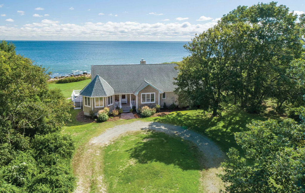 9. 250 Ocean Road | Narragansett: Price: $5,925,000 | Buyers: Michael Vickers and Lesley Vickers | Seller: Essex LLC | Broker(s): Mott & Chace Sotheby’s International Realty (seller); Lila Delman Compass (buyer) | Year built: 1993 | Bathrooms: 2 full | Bedrooms: 4 | Living space: 2,365 square feet | Previous price: Sold for $1,115,000 in 1999 / COURTESY LILA DELMAN COMPASS