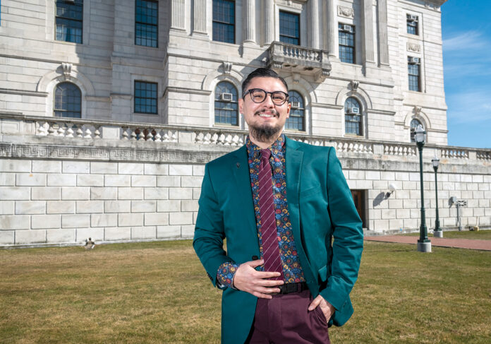 ROUGH ROAD: State Rep. David Morales has introduced one of the bills that would prohibit car insurers from using criteria such as ZIP codes, income, education levels and occupations to set premiums for policyholders. The measure has faced stiff opposition from the insurance industry.  PBN PHOTO/MICHAEL SALERNO